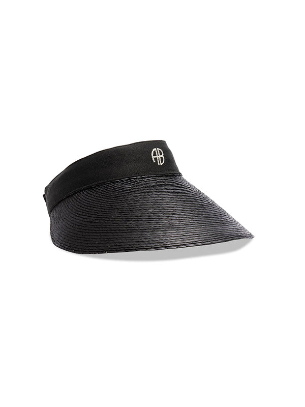 Anine Bing Venus Visor in Black