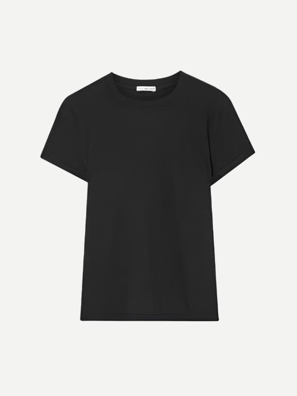 James Perse Vintage Little Boy Tee in Black