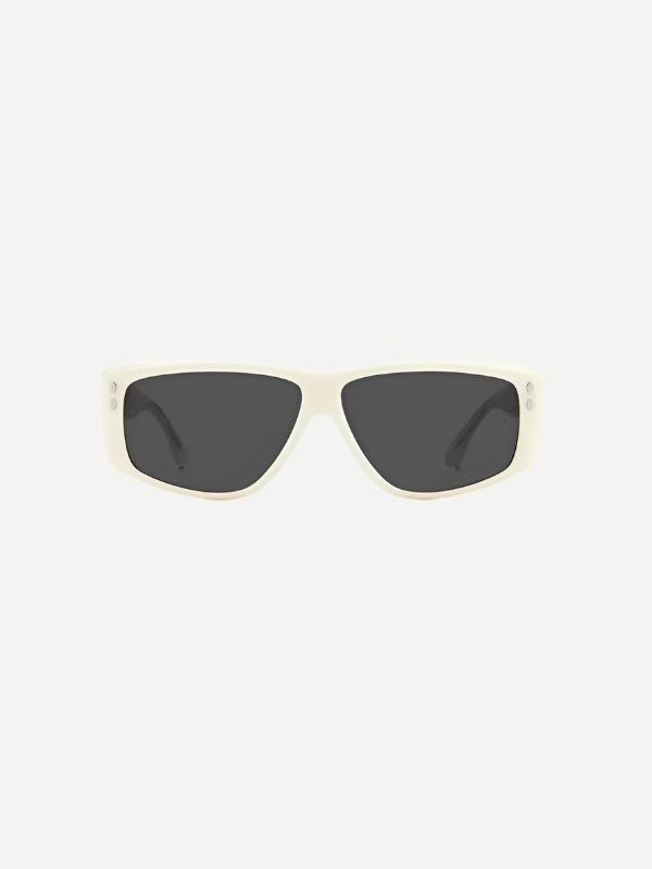 Isabel Marant White 90s Sunglasses