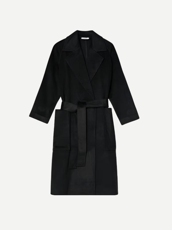 Jac + Jack Wonder Coat In Black