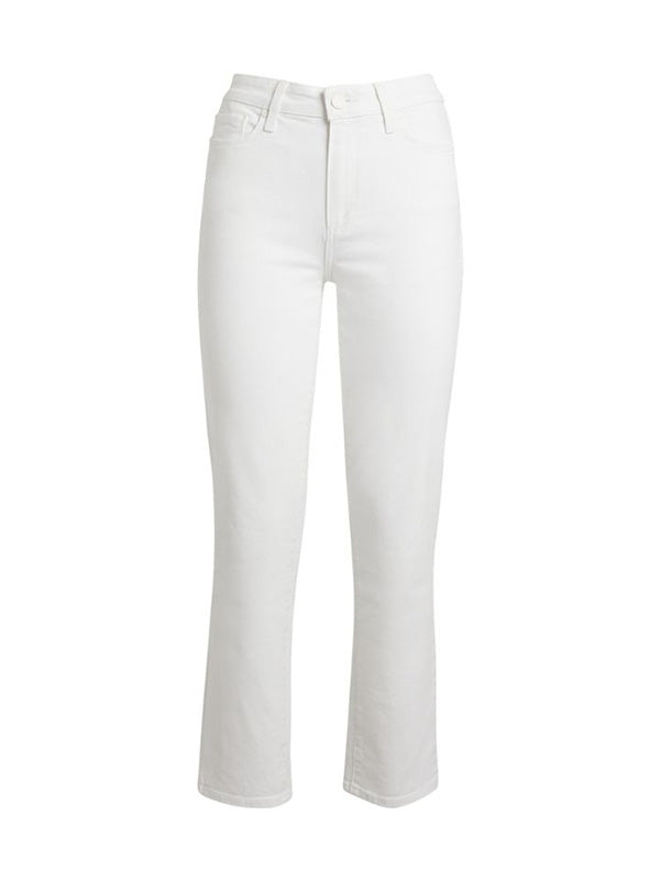 Hoxton Straight Ankle in Crisp White